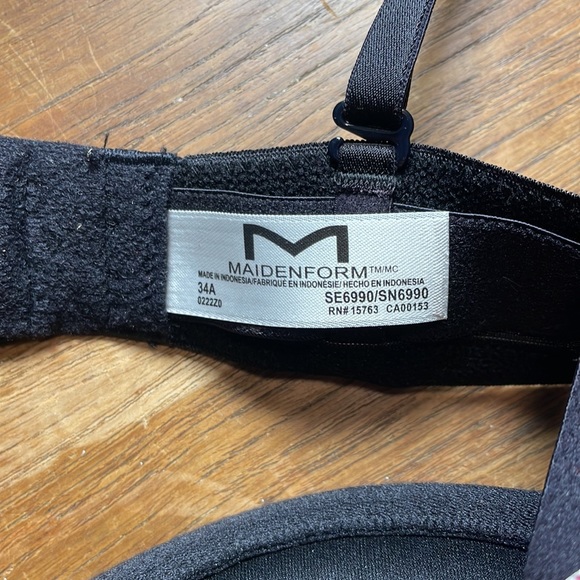 Maidenform Self Expressions Women's Stay Put Strapless Bra, 34A, NWT - Picture 3 of 6